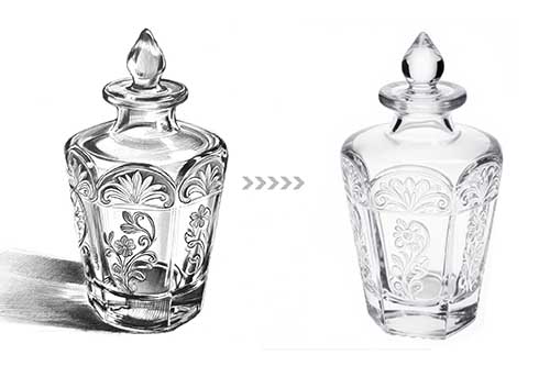 细节草图,生成完整效果图