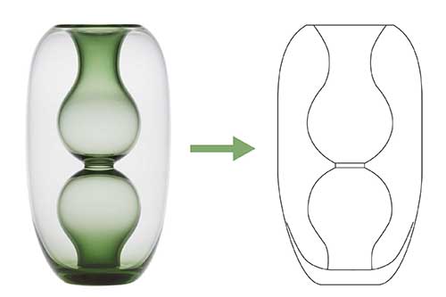生成截面视图,透视内部结构
