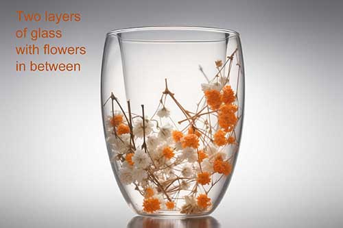 玻璃夹层嵌入定制装饰配件