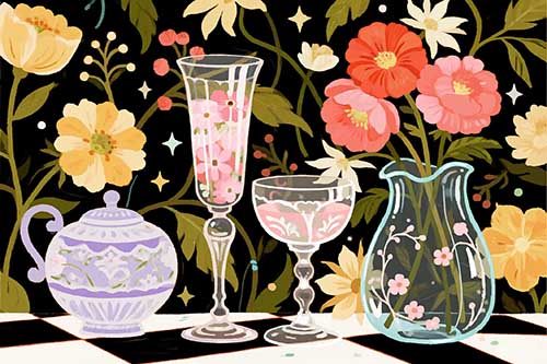 专业排版设计,定制花纸布局